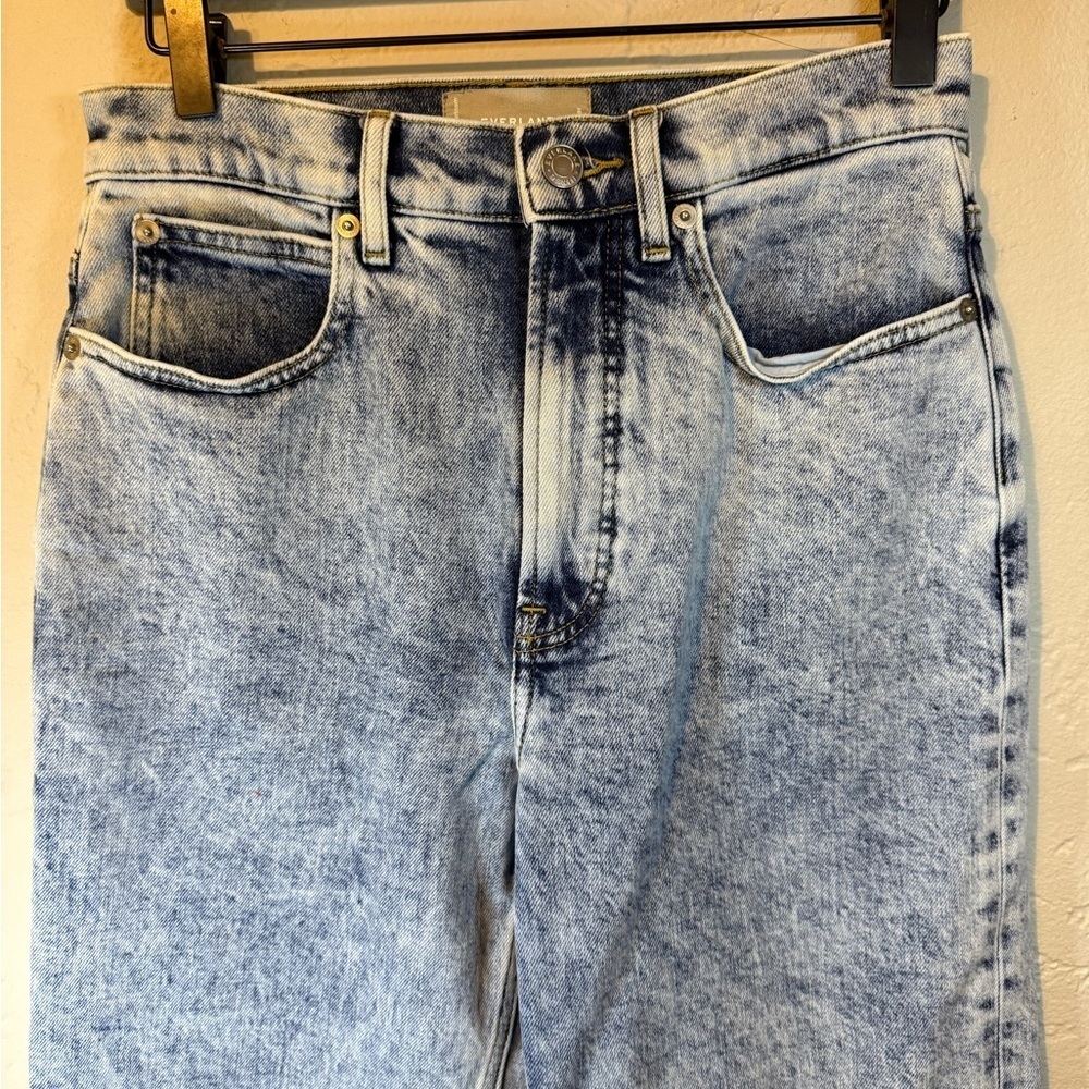 Everlane THE WAY-HIGH High Rise Light acid Wash Jeans size 26 - Picture 3 of 7